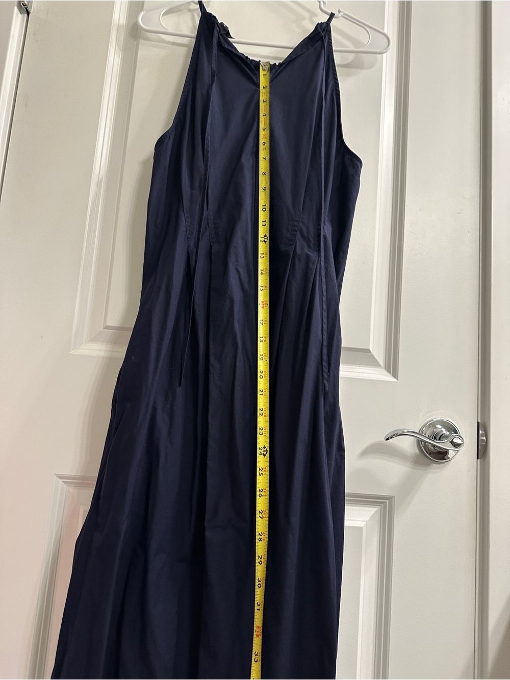 Banana Republic Navy Sleeveless Maxi Dress - women’s 12 - Picture 9 of 10